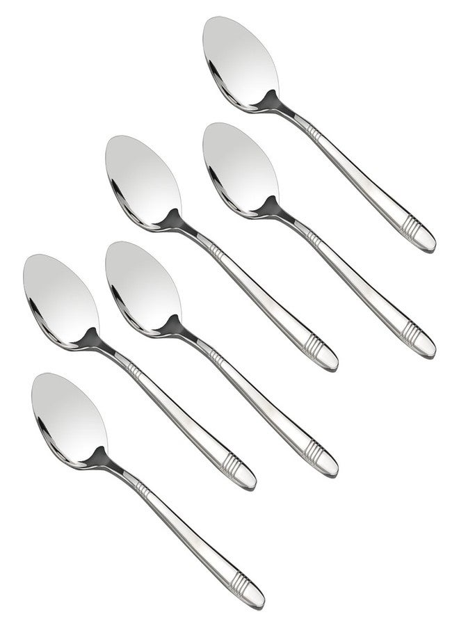 Begale 12-Piece Stainless Steel Dessert Spoons, Small Spoon - Image 1