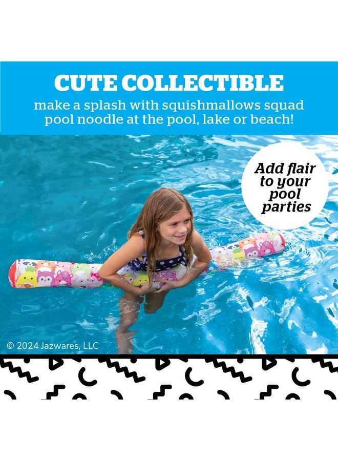 BIGMOUTH X Squishmallows Inflatable Pool Noodle For Swimming Fun Summer Water Toys For Kids Squishmallow Squad - Image 2