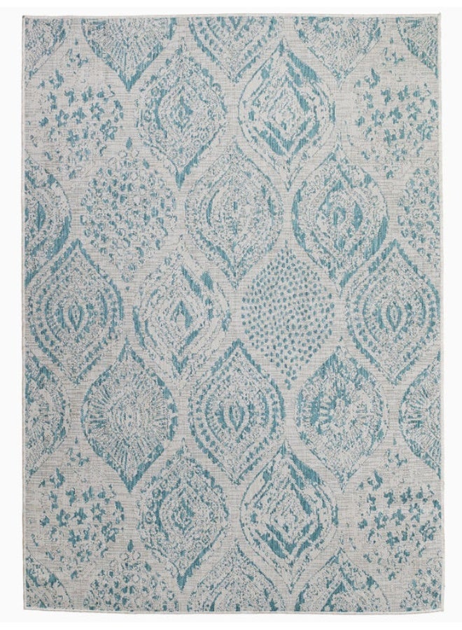 Chateaux Aqua Area Rug for Home Decor - Image 2