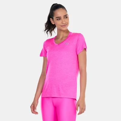 UNDER ARMOUR Women's Tech™ Twist V-Neck Training T-Shirt