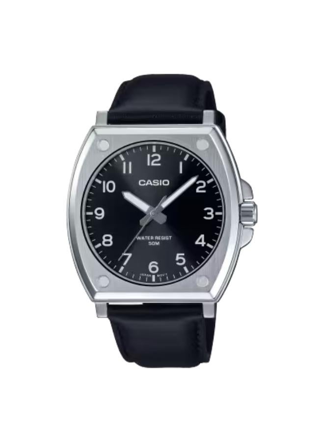 CASIO Men's Nylon Analog Watch MTP-E730L-1AVDF - 43.4 mm