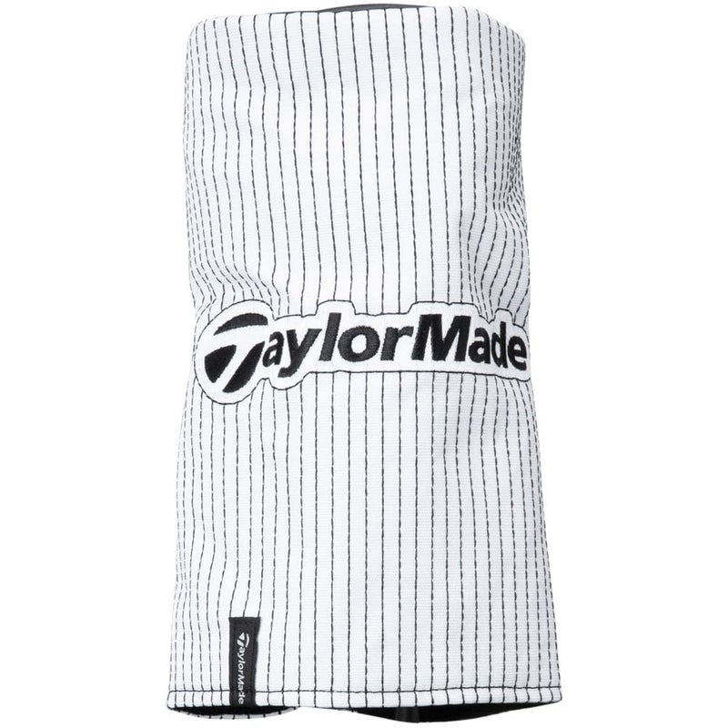 TaylorMade Golf BARREL DRIVER PINSTRIPE HEADCOVERWHITE - Image 2