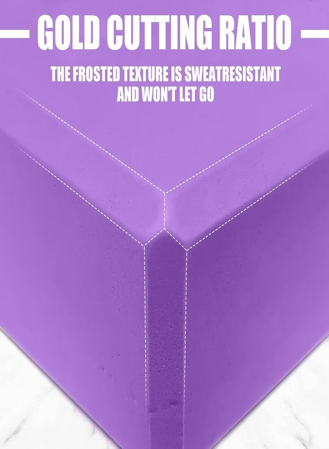 STARFLYER 2 Pcs Yoga Blocks, 9"x6"x3" Foam Blocks Yoga Props for Pilates Stretching and Meditation Exercise Blocks Lightweight Yoga Essentials. - Image 3