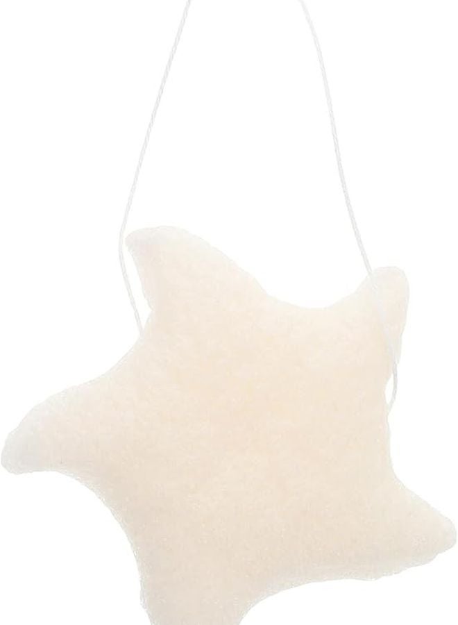 Natural Konjac Sea Star Bath Sponge Soft Exfoliating Gentle Foam Cleansing for Newborns - Image 1