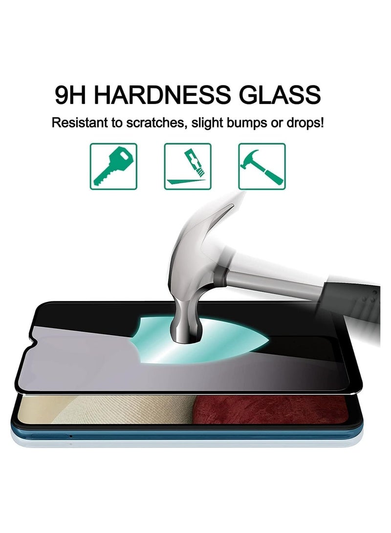 Privacy Screen Protector for Samsung Galaxy A17, 9H Tempered Glass Screen Shatterproof Anti Scratch Anti Spy Glass HD Clear Case - Image 3