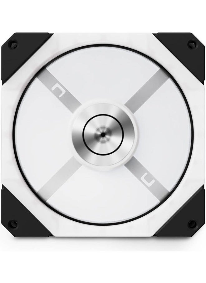 EK Quantum Impulse 120 D-RGB 120mm Computer Cooling Fan, Addressable RGB LED MagLev Fans, 1800 RPM Speed, 57.5CFM Airflow, 24.3dBA Nosie Level, 4-Pin PWM, Black - White | 3831109854198  - Image 3
