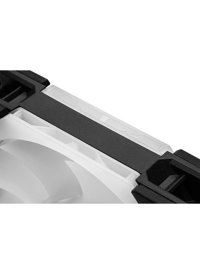 EK Quantum Impulse 120 D-RGB 120mm Computer Cooling Fan, Addressable RGB LED MagLev Fans, 1800 RPM Speed, 57.5CFM Airflow, 24.3dBA Nosie Level, 4-Pin PWM, Black - White | 3831109854198  - Image 5