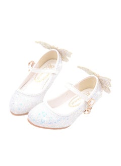 Generic New style girls high heels princess leather shoes stage performance shoes  - Image 1