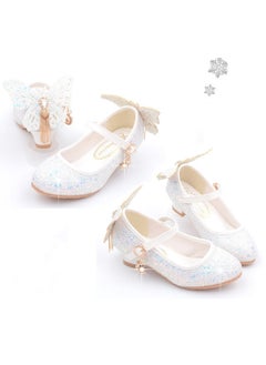 Generic New style girls high heels princess leather shoes stage performance shoes  - Image 3