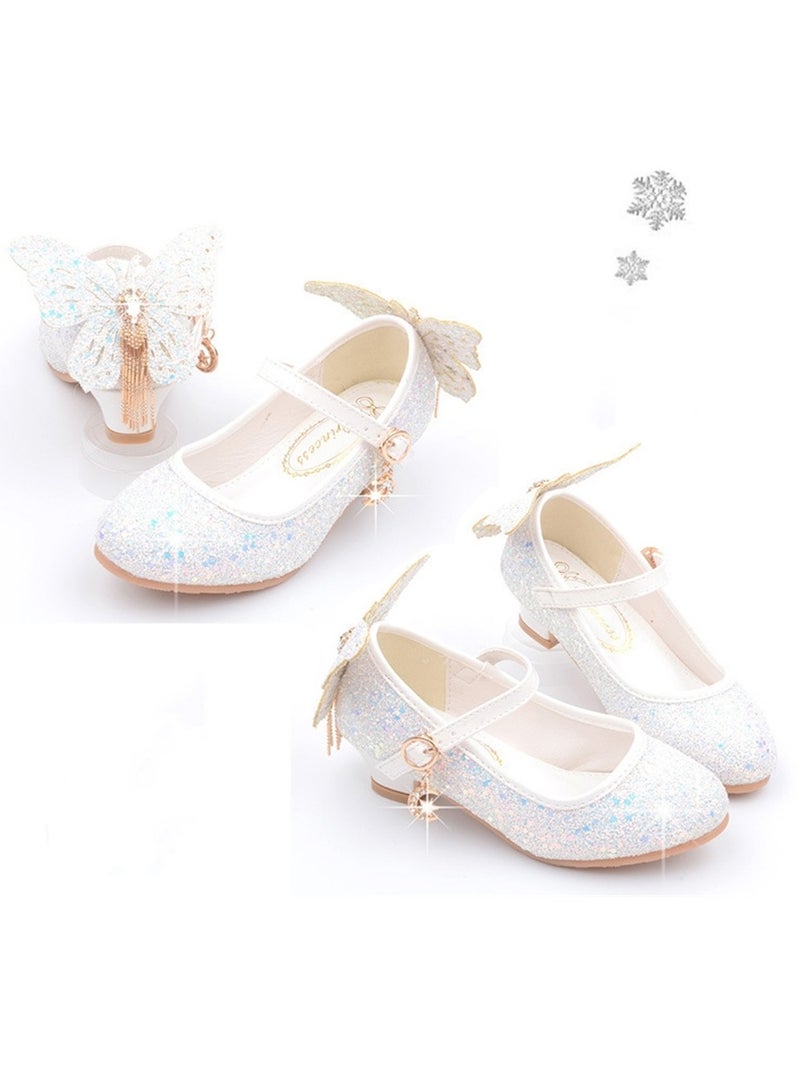 New style girls high heels princess leather shoes stage performance shoes  - Image 3