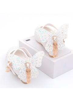 Generic New style girls high heels princess leather shoes stage performance shoes  - Image 4