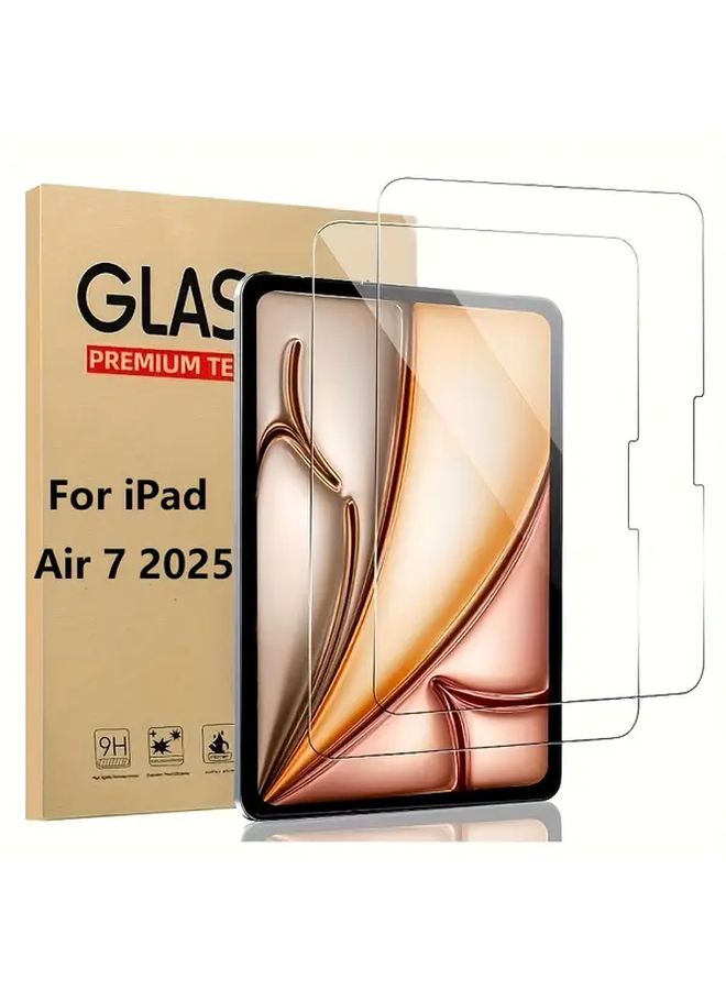iPad Pro M4 13 Inch Tempered Glass Screen Protector 9H Hardness HD Scratch Resistant Pack of 2 - Image 1