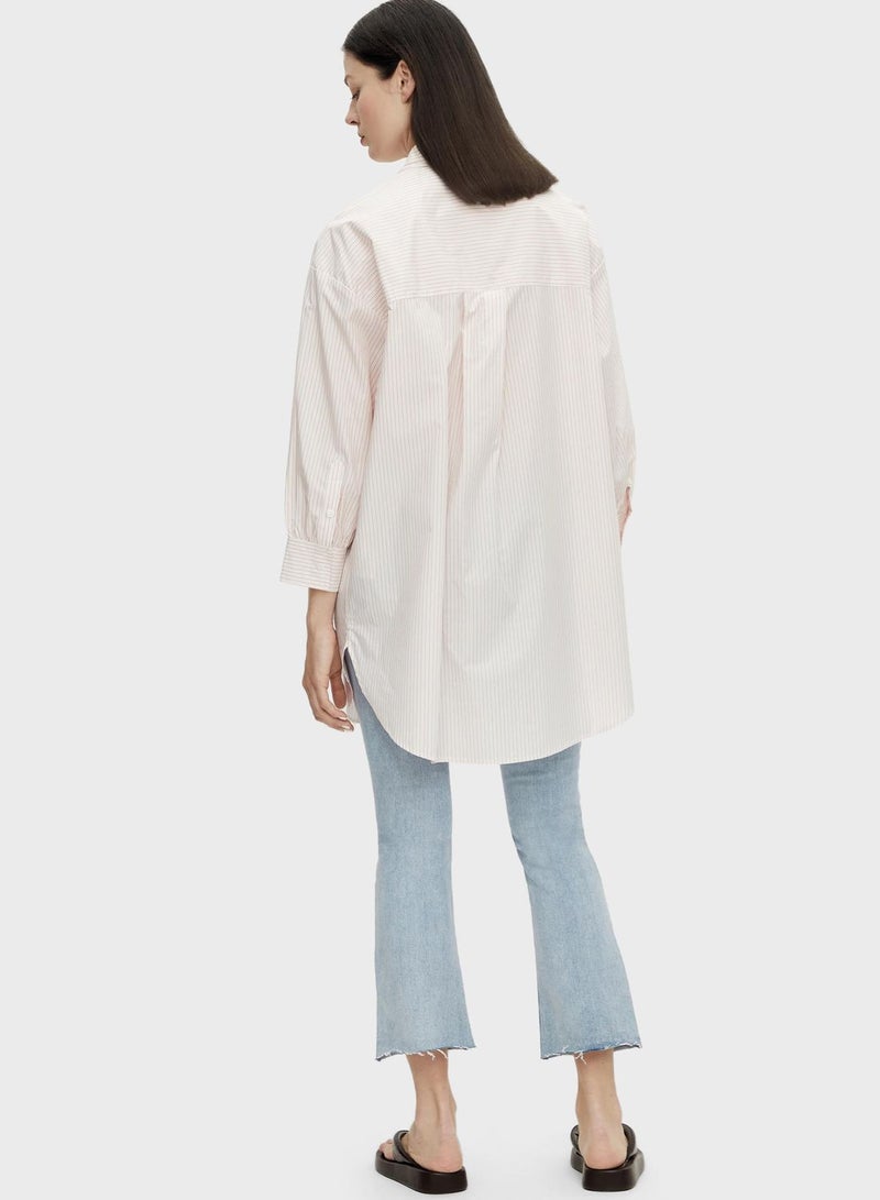 Object Button Down Longline Shirt - Image 3
