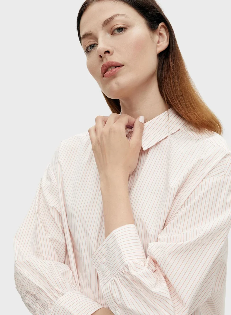 Object Button Down Longline Shirt