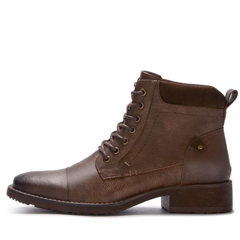 TruVeld Mens Boots Casual Men's Chukka Boots Mens Dress Boots Motorcycle Boot for Men Biker Boots Men - Image 4