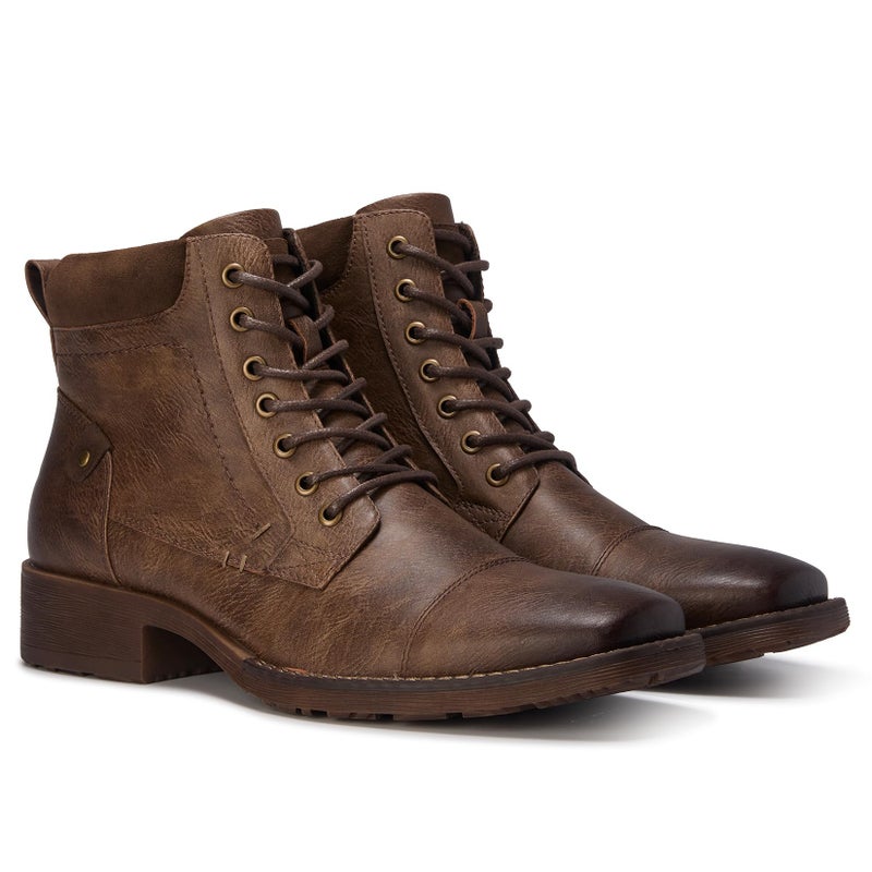 TruVeld Mens Boots Casual Men's Chukka Boots Mens Dress Boots Motorcycle Boot for Men Biker Boots Men - Image 5
