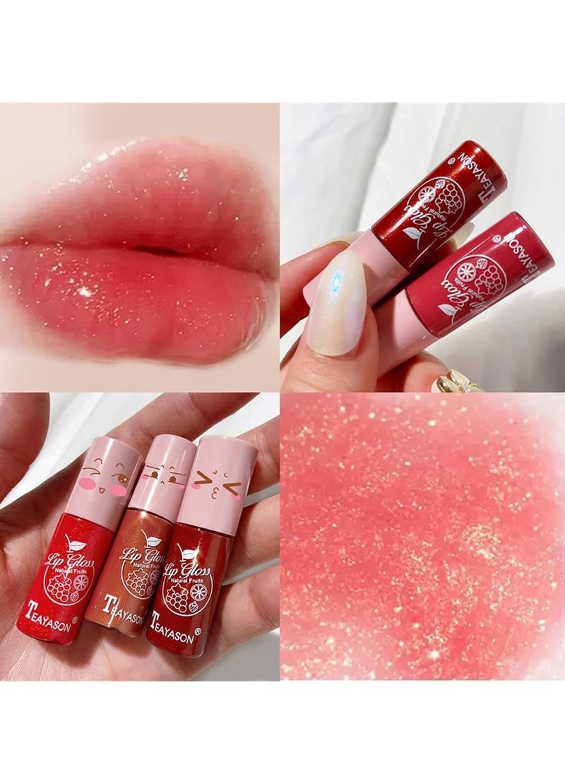 10Pcs Lip Gloss Set High Shine Lip Gloss Kit Lip Plumping Glass Finish Matte Liquid Lipstick for Women Natural Fruits Flavored Lip Gloss Moisturizing Hydrating Lip Glow Oil - pzsku/Z04B5DFF4A8A3B66DA131Z/45/_/1714391158/a4634548-ed3e-419d-868b-17585a2507ef