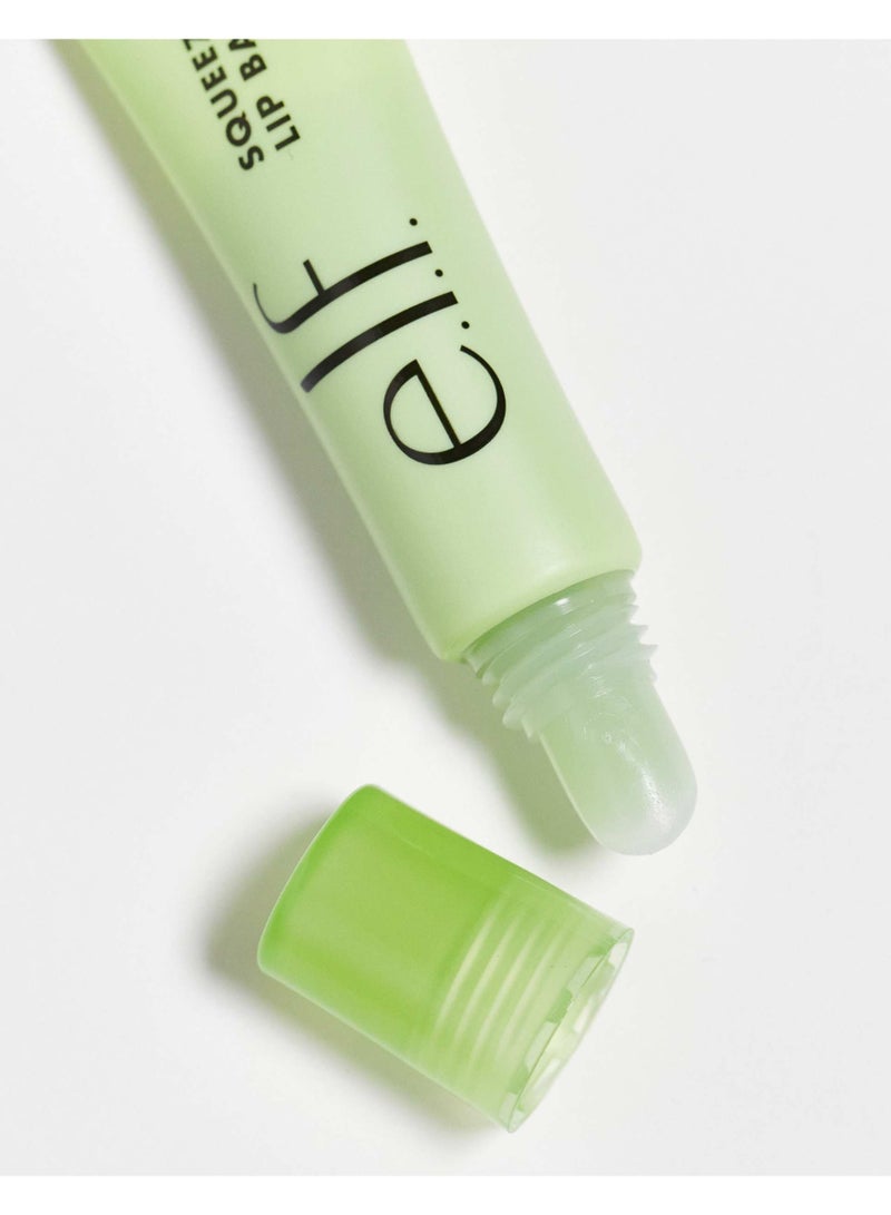 elf Squeeze Me Lip Balm, Moisturising Lip Balm For A Sheer Tint Of Colour Infused With Hyaluronic Acid, Honeydew - Image 4