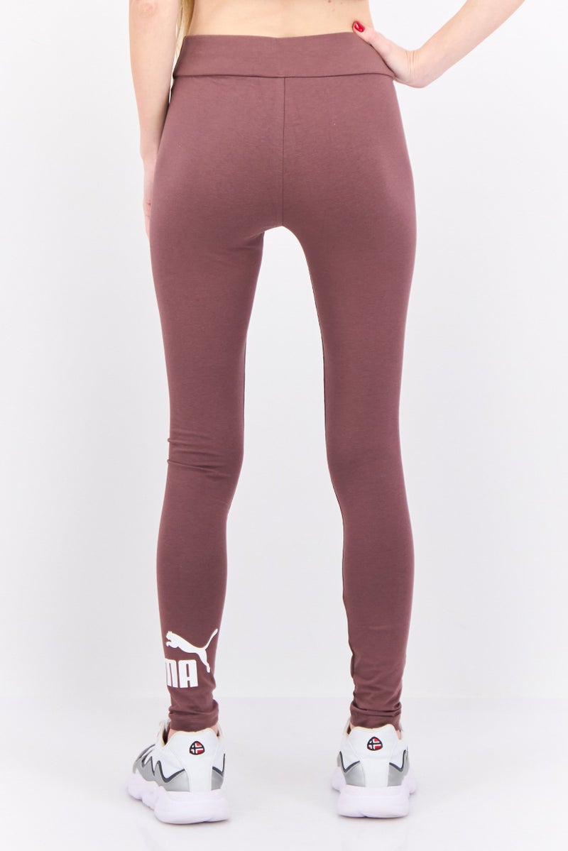 PUMA Women Sportswear Fit Training Tights, Dark Purple - Image 3
