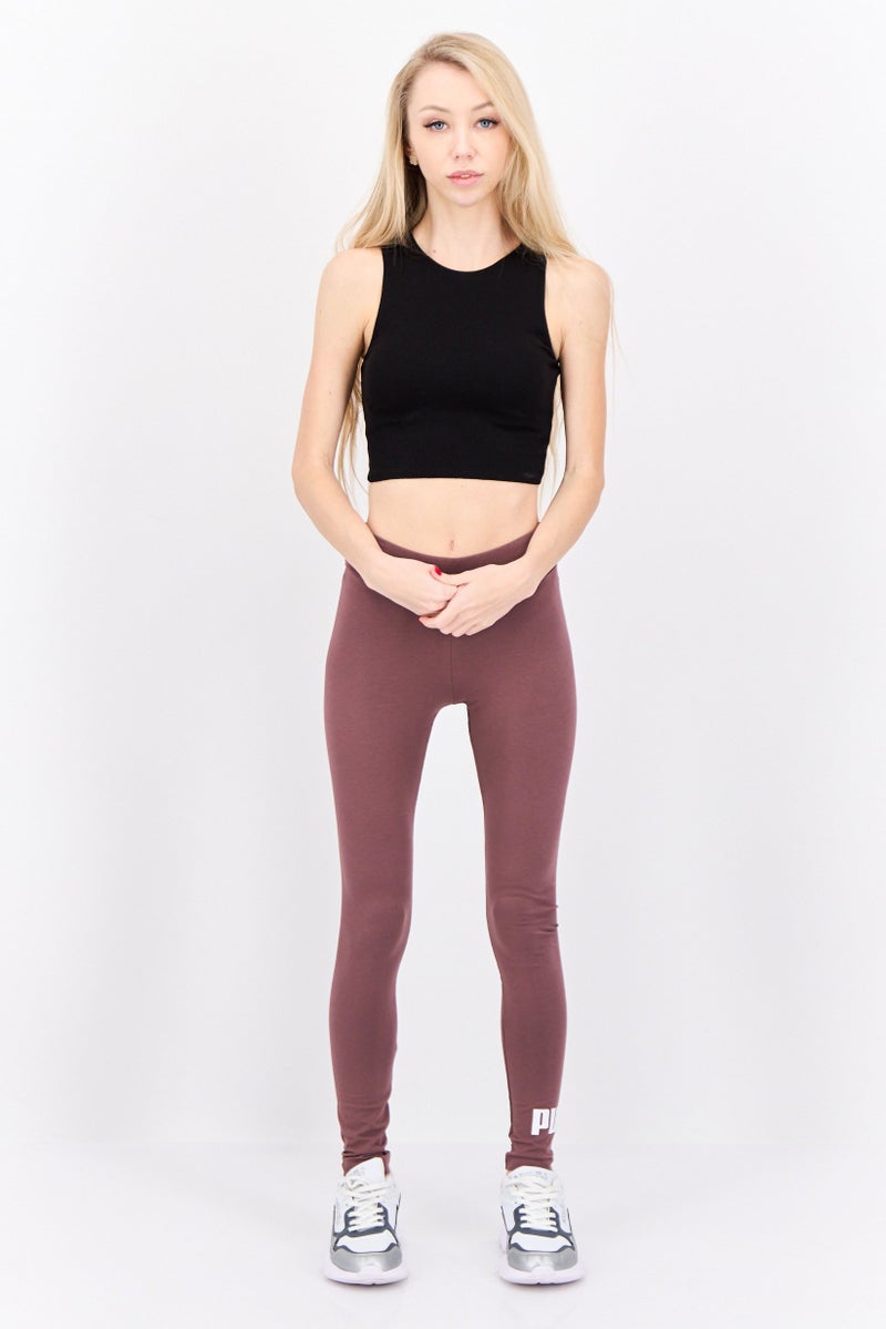 PUMA Women Sportswear Fit Training Tights, Dark Purple - Image 4
