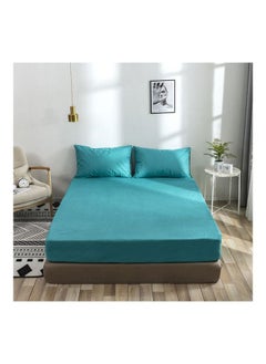 NIBEMINENT Mattress Encasement Cover polyester Lake Green 33x23x4cm  - Image 1