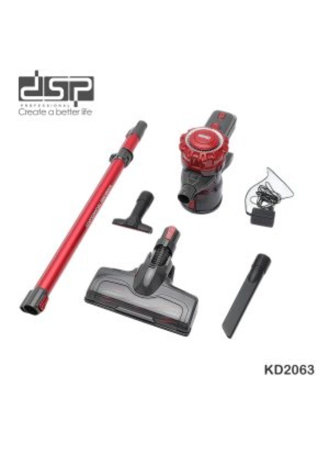 دي اس بي مكنسة كهربائية لاسلكية/سعة 0.8 لتر/سرعتان/بطارية ليثيوم/فلتر قابل للغسل/حامل تعليق - Image 5