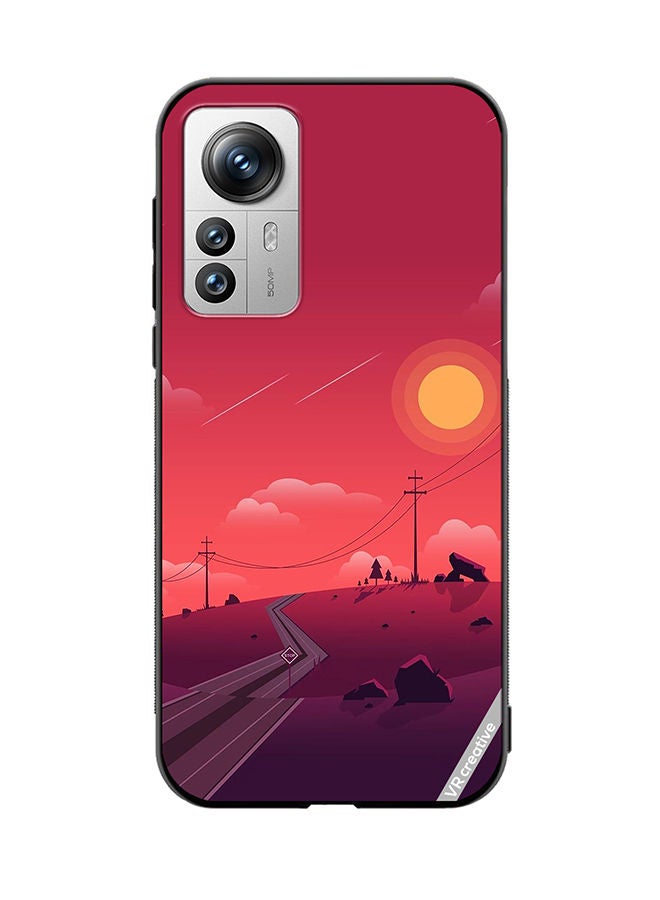 VR CREATIVE Protective Case Cover For Xiaomi 12 Pro Nature Design Multicolour - Image 1