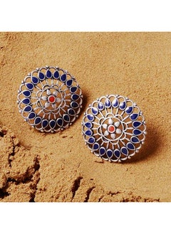 Mandala Floral Motifs Earrings - pzsku/Z04B60986C349D7784D25Z/45/_/1730198338/f4e88779-3bcc-4ca4-b15d-c93a5f876e83