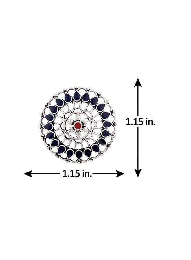 VOYLLA Mandala Floral Motifs Earrings