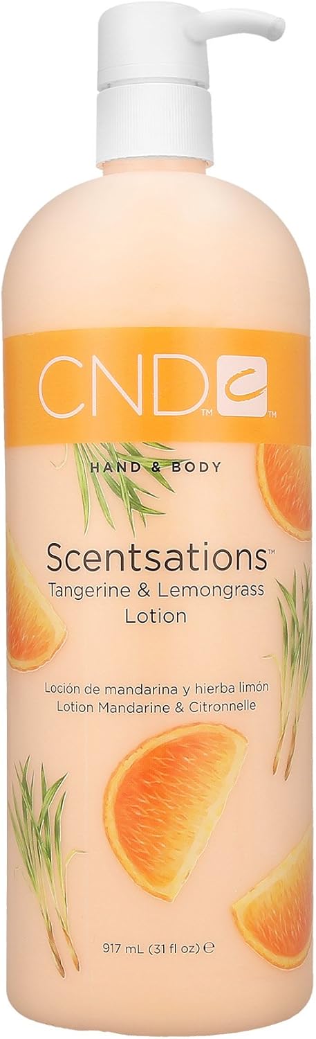 CND Creative Scentsations Hand Body Lotion Tangerine Lemongrass 31 oz by CND Beauty