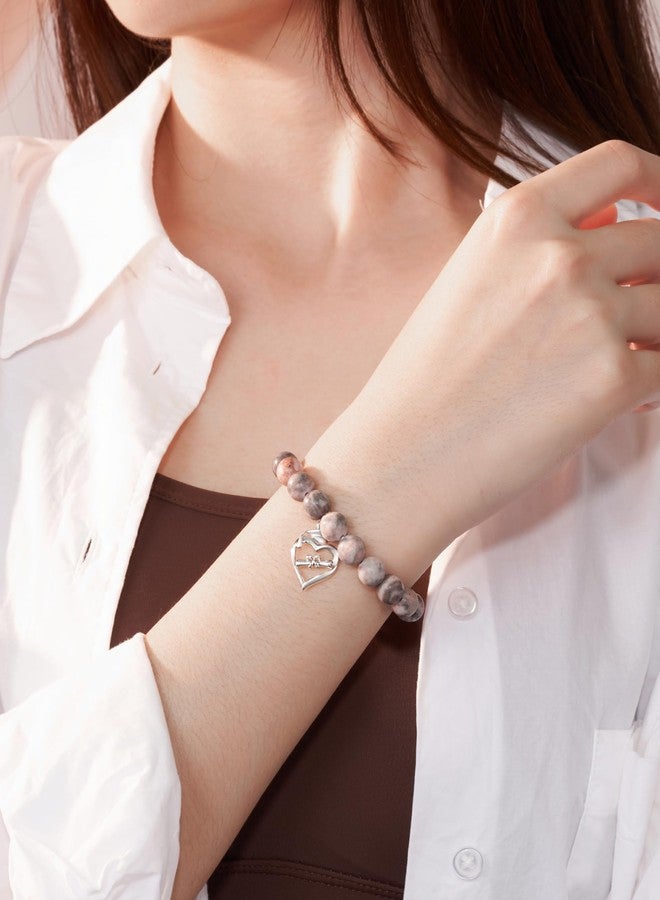 Shonyin 5th Grade Graduation Gifts for Her 2025, Heart Bracelet Elementary Fifth Grade Grad Jewelry Gifts for Her Daughter Granddaughter Niece Sister Class of 2025 - Image 2
