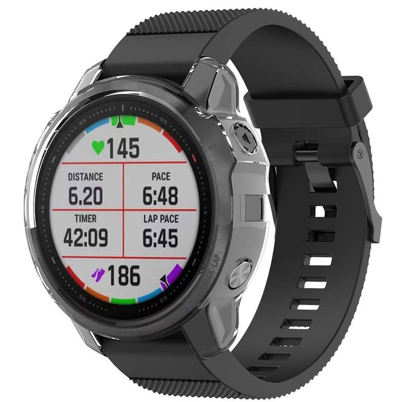 Suitable For Jiaming Garmin Fenix6S/6/6Xpro Protective Case Candy Color Hollow-Out Anti-Drop Case Protective Case - Image 5