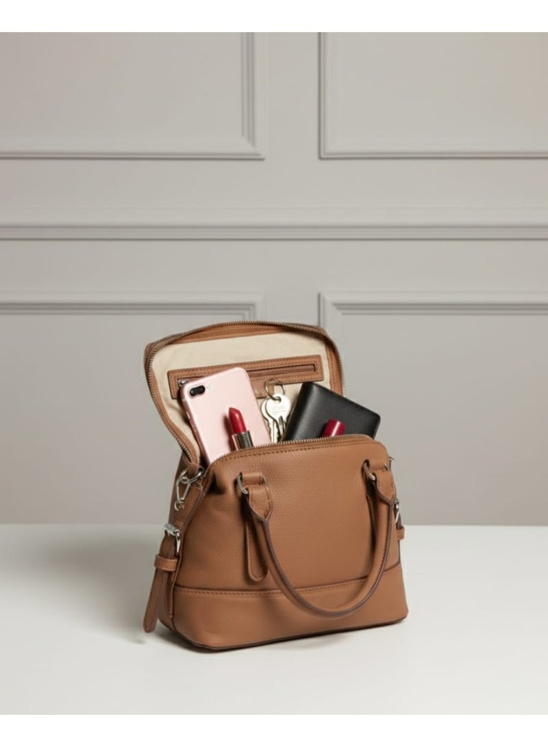 ميني باج جلد طبيعي كروس بستايل عصري - Image 3