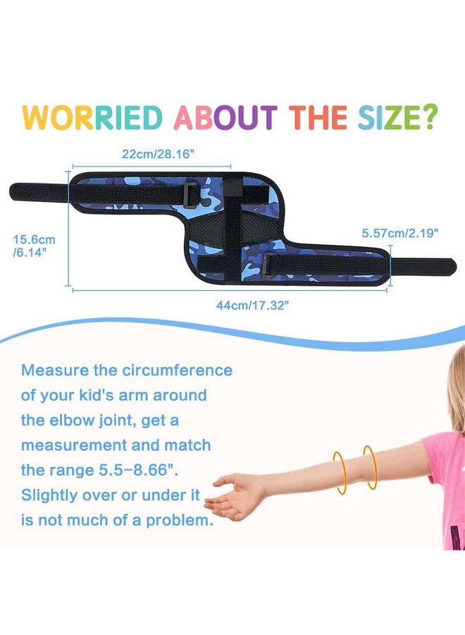 Zelen Thumb Sucking Deterrent Guard for Kids Finger Sucking Stop for Toddlers Kids Nail Biting Treatment Anti Nose Picking Glove Brace Thumb Sucker Stopper Elbow Brace (1PCS) - Image 4