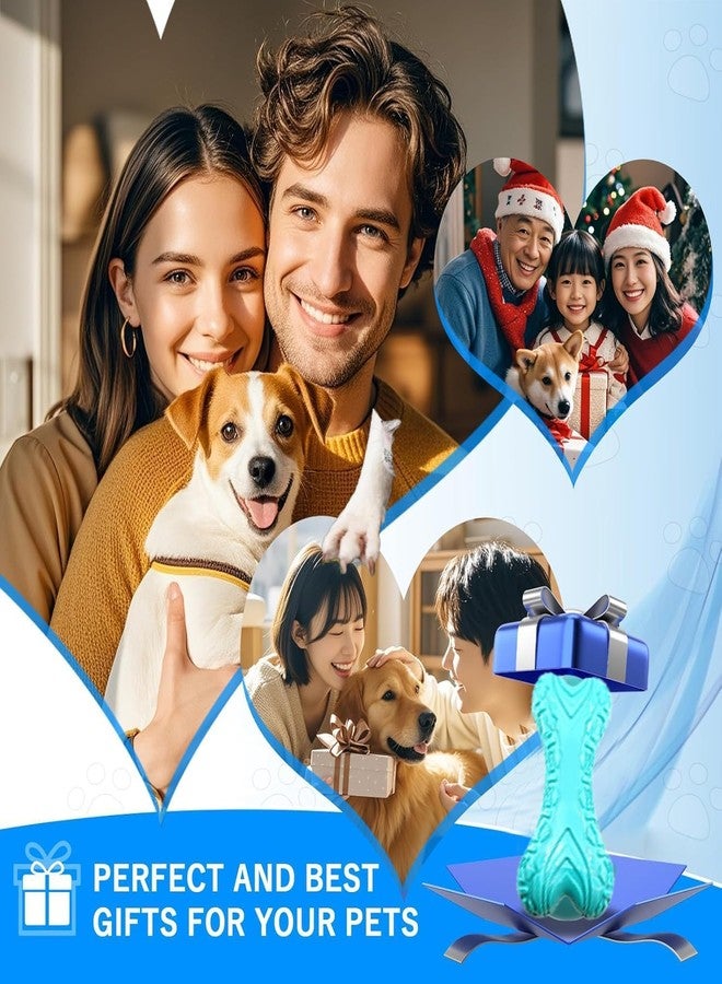 PremiumAV Bone-Shaped Soft Natural Rubber Food Dispenser for Dogs & Cats - Interactive Slow Feeder Toy, Durable Chew & Puzzle Toy for Healthy Eating and Mental Stimulation - Image 3