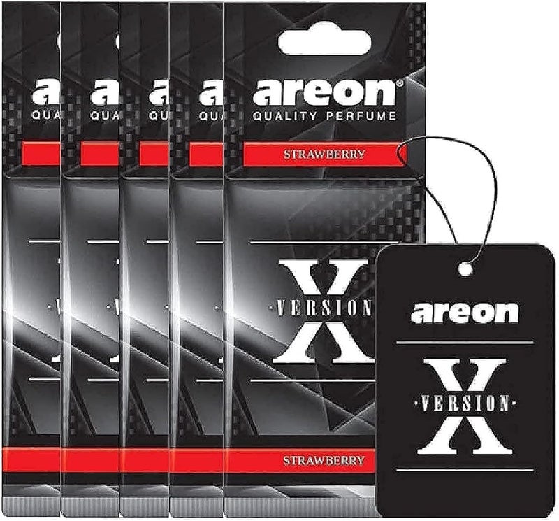 X Version Strawberry Car Perfumes 5-Piece Set