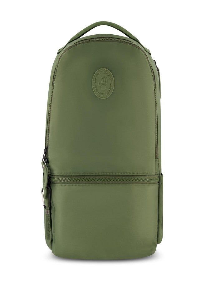 BEARPAW Women’s Backpack - Cute Laptop Backpack for Women, Travel Work Bag for College and School | Fits Most 15" Laptops, Olive - Image 1