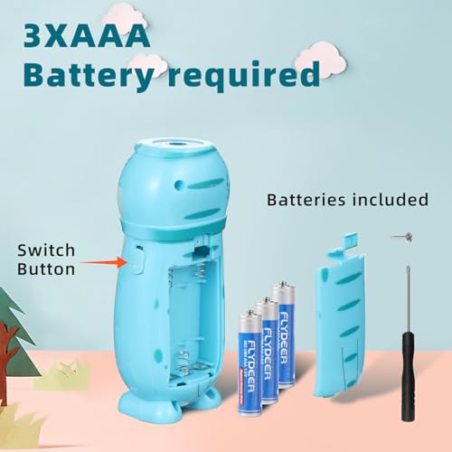 Hilngav 4 Pack Small Mini LED Flashlights for Kids Toddlers- Cute Small Animal Flashlight - 2 in 1 Camping Lantern Flashlight - Christmas Gifts Stocking Stuffers for Girls Boys Party Favors - Image 3