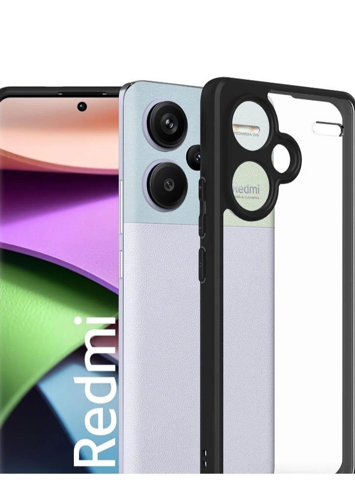 Ultra Hybrid case for Xiaomi redmi Note 13 pro Plus - matte black