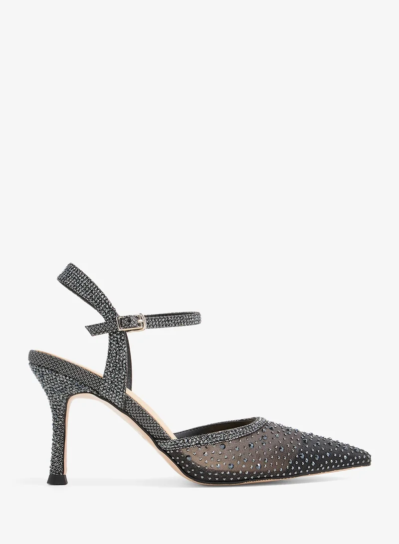 لوريان Jeena - Crystal  pumps Ankle Strap