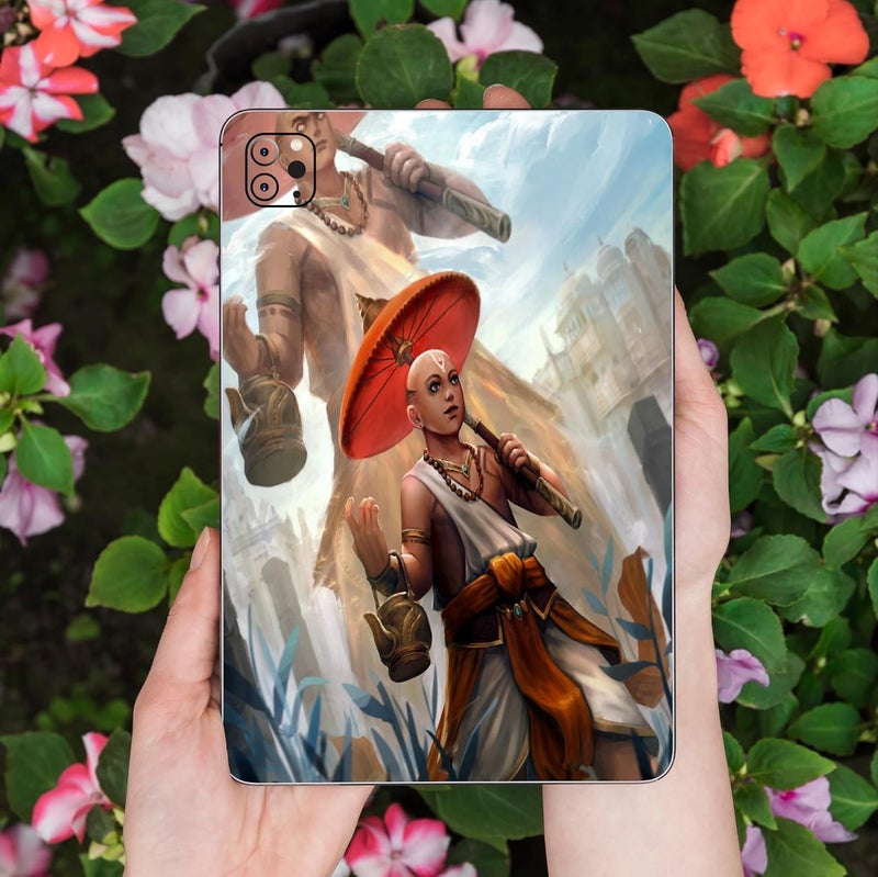 WRAP CRAFT Skin Compatible with iPad Pro 12.9 inch 6th Generation, 2022 Skin Revamp Your tablet's Style with This Protective & Fashionable Tablet Skin; DP-132 - Image 2