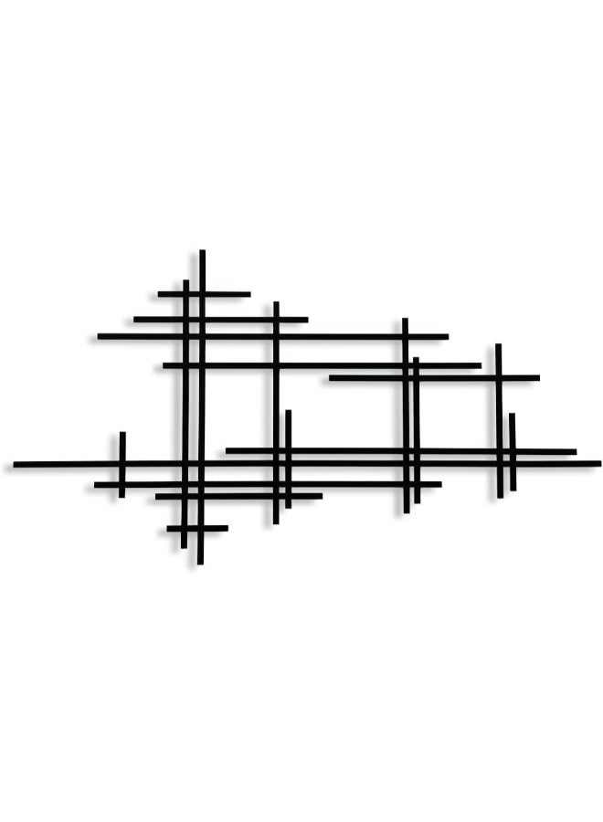 RIGID Modern Abstract Metal Wall Art - Image 1