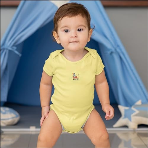 Vparents Bitsy New Born Baby Gift Set (Yellow, Pack of 10) - Image 4