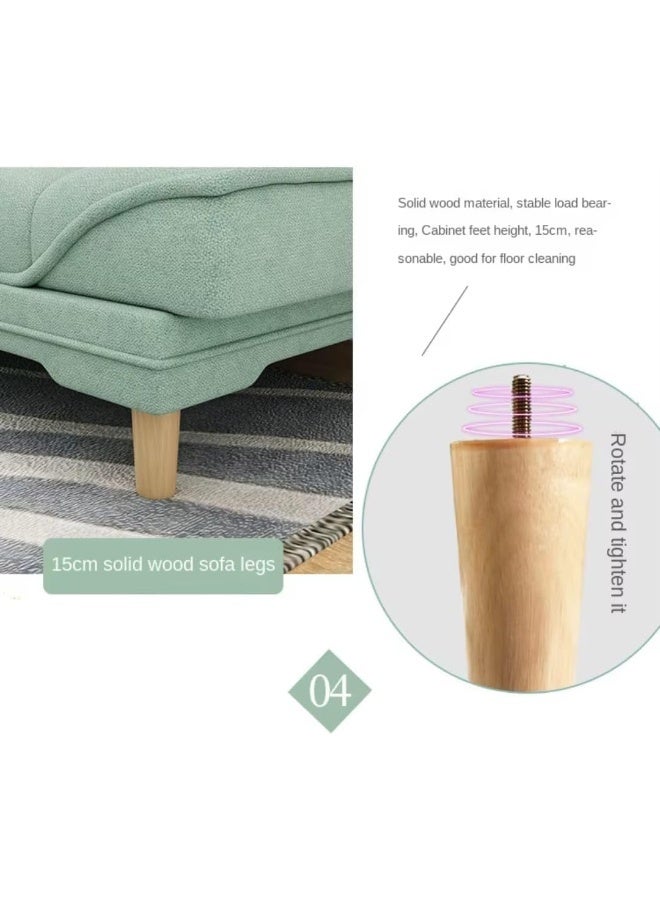 Convertible Sofa Bed in Mind Green - Image 3