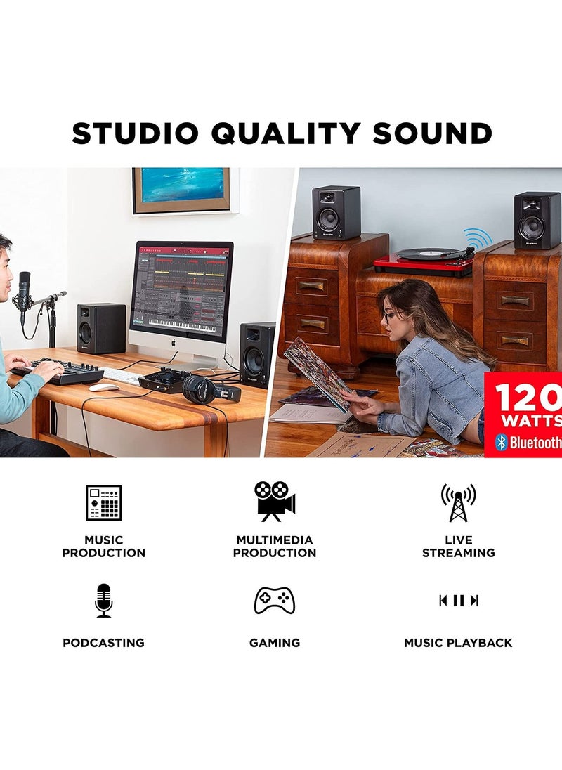 M-Audio M-Audio BX3 BT 3.5 inch Bluetooth Multimedia Monitors - pair  - Image 2