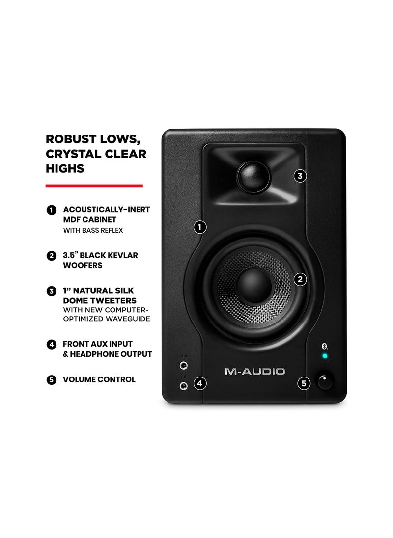 M-Audio M-Audio BX3 BT 3.5 inch Bluetooth Multimedia Monitors - pair  - Image 3