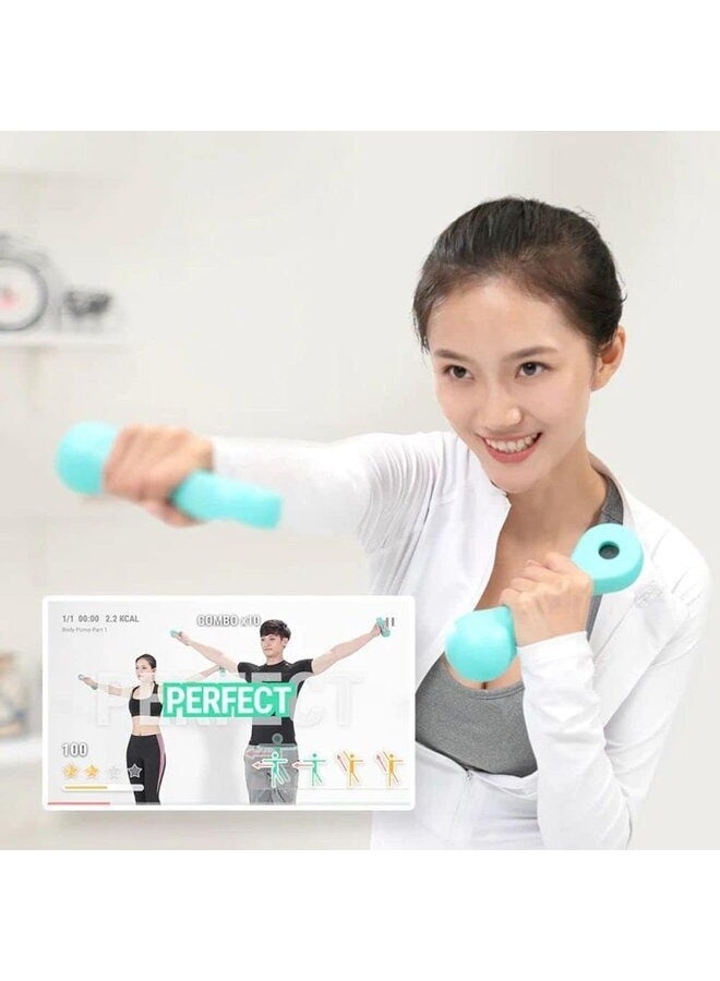 Move It It Smart Fitness Dumbbell, Move It Beat Portable Smart Fitness Dumbbell, 1.5Kg, Rechargeable, Turquoise - Image 5