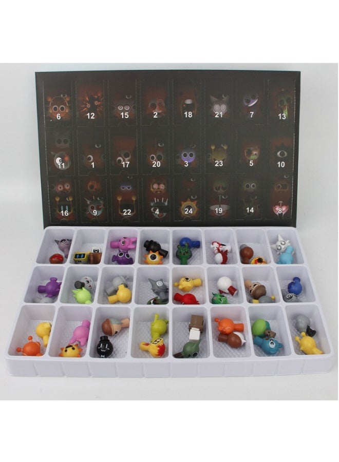 48pc Sprunki Action Figures Sprunkies Game Sprunky doll 5cm - Image 3