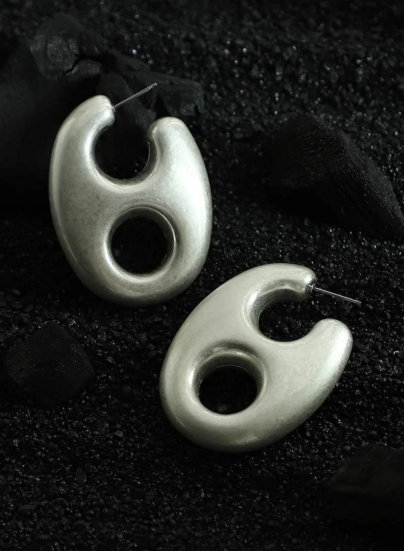 سوهي قرط حلق كبير ببرغي صناعي مجوهرات