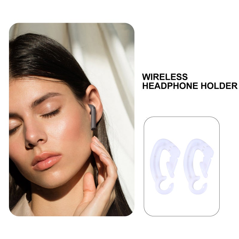 2pcs Anti-lost Earphone Hook Headphone Clip Compatible For AirPods Pro/2/1 - Image 4